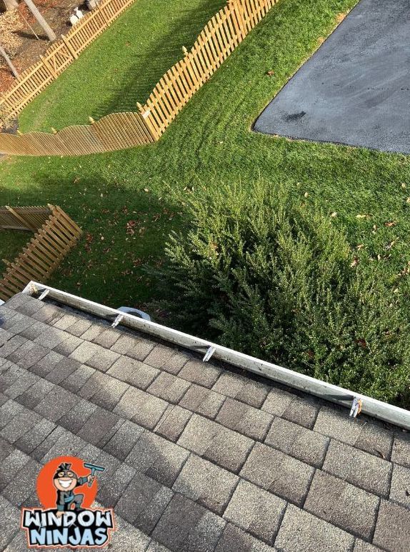 Gutter Cleaning Safety Greenville What To Know Window Ninjas