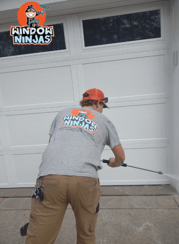 Pressure Washing Driveways Greenville Tips Window Ninjas